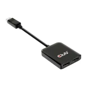 Notebook CLUB3D CSV-7200H MST dokovací stanice DisplayPort 1.4 na 2x HDMI M/F černá (CSV-7200H)