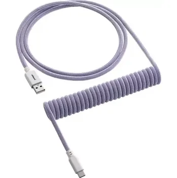 Kabel do PC CableMod Classic Coiled Keyboard Cable USB-C - USB-A 1.5m Rum Raisin (CM-CKCA-CW-PW150PW-R)