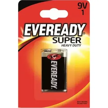 Článková baterie ENERGIZER Super Baterie - 9V (blistr) (7638900227543)