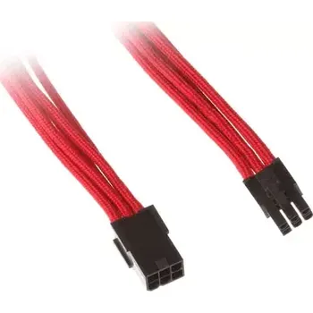 Počítačový zdroj SilverStone Prodlužovací kabel 6-Pin-PCIe na 6-Pin-PCIe - 250mm červená (SST-PP07-IDE6R)