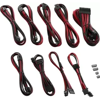 Kabel do PC CableMod PRO ModMesh RT-Series Kabel kit pro ASUS ROG Seasonic - černo-červená (CM-PRTS-FKIT-NKKR-R)