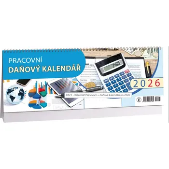 Kalendář ARIA 2026 Kalendář 2026 Plánovací + daňové kalendárium