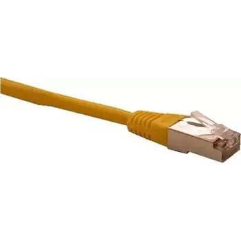 Síťový kabel DATACOM Patch kabel FTP CAT5E (1605) 0.5m žlutá (5027181505)