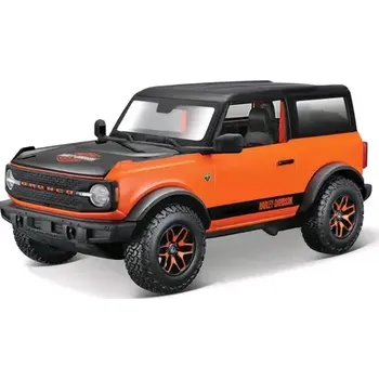 autíčko Maisto Harley-Davidson Custom 2021 Ford Bronco černo-oranžová (90159322726)