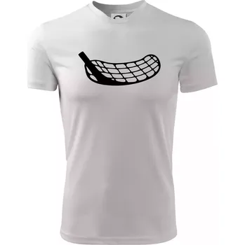 Florbalová čepel - Dětské triko sportovní (dresovina) - 158 cm/12 let ( Bílá )