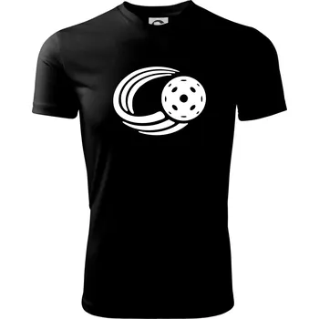 Florbal míček - Dětské triko sportovní (dresovina) - 158 cm/12 let ( Černá )