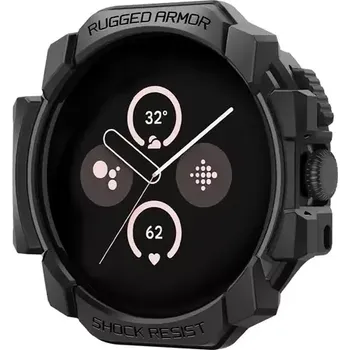 Pouzdro na mobilní telefon Spigen Rugged Armor ochranný kryt pro Google Pixel Watch 3/2/1 (41mm) černá (ACS07555)
