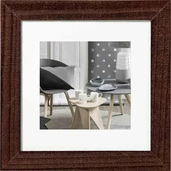 Rám na obraz Walther Home 40x40 Dřevěný foto rám hnědá (HO440N)