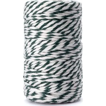 Provázek potravinářský bavlna 250g/166m bílozelená COMBI