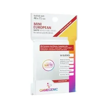 Příslušenství ke karetním hrám Gamegenic: MATTE Mini European-Sized Boardgame Sleeves 46 x 71 mm (GGS10065ML)