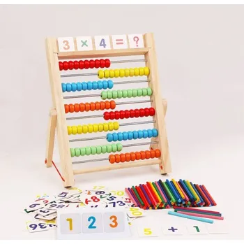 Dřevěná hračka Dětská matematická pomůcka