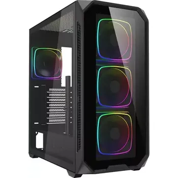 PC skříň Sharkoon AK5G RGB černá (4044951041831)