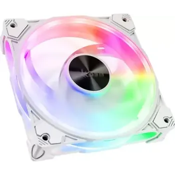 PC ventilátor Akasa AK-FN108-WH SOHO AR RGB ventilátor 120mm bílá (AK-FN108-WH)