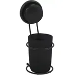 MSV MEGA VENTOUSES kelímek na zubní kartáčky s přísavkou černý (3700703919629)