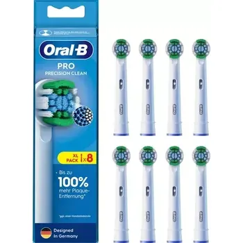 Náhradní hlavice k elektrickému kartáčku Oral-B Pro Precision Clean - 8 ks (8006540861073)