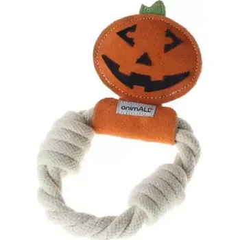 Hračka pro psa animALL Hračka Halloween kruh 22,5x15 cm (113233)