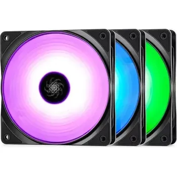 PC ventilátor DEEPCOOL RF120 3-in-1 RGB černá (DP-FRGB-RF120-3C)