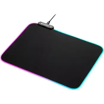 Podložka pod myš Sharkoon 1337 RGB V2 Gaming 360mm černá (4044951029976)