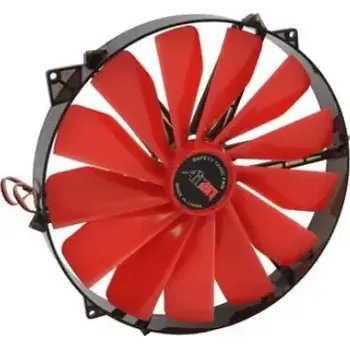 PC ventilátor AIREN FAN RedWingsGiantExtreme LED 250 ventilátor červená (AIREN - FRWGE250LEDRED)