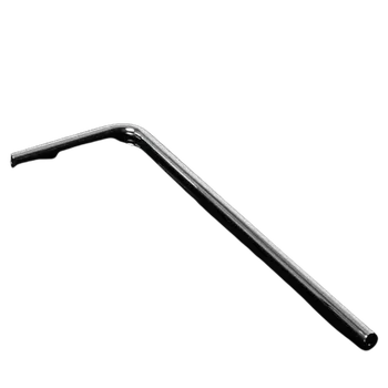 Barrow Měděná pevná trubice 14/12 délky 630mm - koleno 90° stříbrná (TDWG-14)