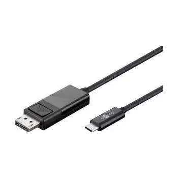 Video kabel Goobay 79295 kabelový adaptér USB-C - DisplayPort (4k 60 Hz) 1.20 m černá (4040849792953)