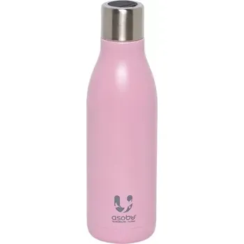 Láhev Asobu UV-Light Bottle Pink 0.5 L (UVB17 PINK)