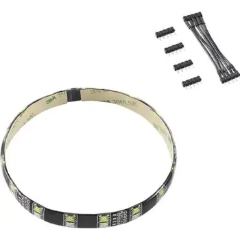 LED páska CableMod WideBeam Hybrid LED Strip 30cm - RGB W LED (CM-LED-30-D30RGBW-R)