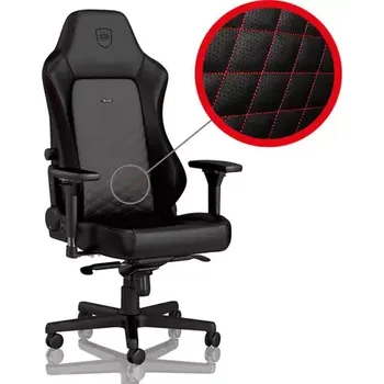 Herní židle noblechairs HERO čeno-červená (NBL-HRO-PU-BRD)