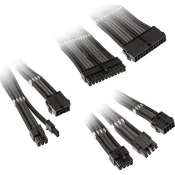 Počítačový zdroj Kolink Prodlužovací sada opletených kabelů Core Adept černá gunmetal (COREADEPT-EK-BGM)