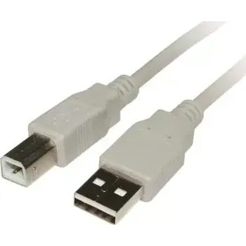 TSC USB kabel A-B 2m bílá (USB2WE20)