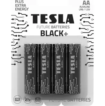 Článková baterie TESLA BLACK+ alkalická baterie AA 4 ks (14060420)