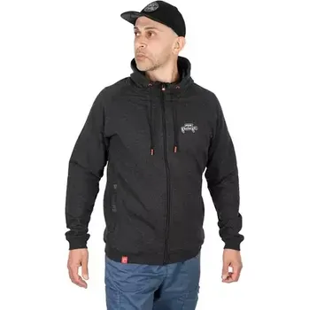 Pánská mikina FOX Rage Mikina Voyager Hoody Dark Grey M (NPR495)