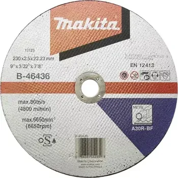 Řezný kotouč Makita B-46436 Řezný kotouč 230 x 2.5 x 22.23 mm (B-46436)
