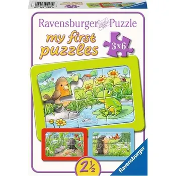 Puzzle Ravensburger Malá zahradní zvířata (051380)