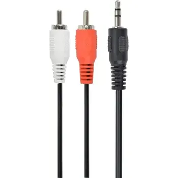 Audio kabel Gembird audio kabel JACK 3.5mm samec -2x RCA CINCH samec 1.5 m (CCA-458)