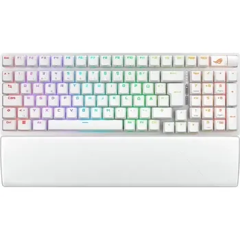 Klávesnice ASUS ROG Strix Scope II 96 bílá (90MP037A-BKDA30)