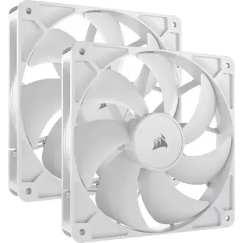 PC ventilátor Corsair RS140 PWM 2ks bílá (CO-9050195-WW)