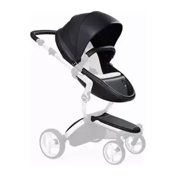 Kočárek Mima Xari - sedák s korbou Black (AS112110MIM)