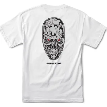 Pánské tričko primitive Pánské triko (terminator) skynet tee white