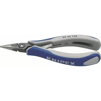 Dílna Knipex 34 22 130 Přesné přidržovací kleště na elektroniku - půlkulaté 135mm (34 22 130)