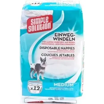 toaleta pro psa Simple Solution Pleny pro psy 12ks - velikost M (BG-92005)