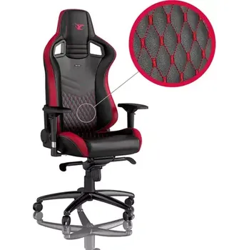 Herní židle noblechairs EPIC mousesports Edition černo-červená (NBL-PU-MSE-001)