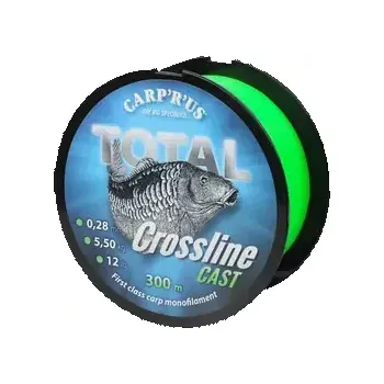 Carp´R´Us Vlasec Total Crossline Cast Green 300m 0,28mm 5,5kg (CRU960019)