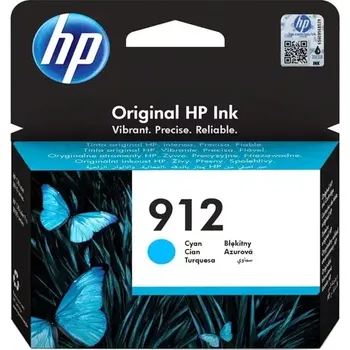 HP 912 originální cartridge modrá (3YL77AE)