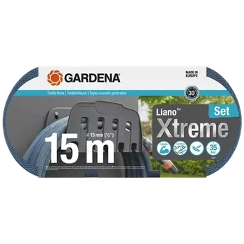 Zahradní hadice Gardena 18466-20 Liano Extreme Sada textilních hadic 13 mm (1/2") - Délka 15 m (18466-20)