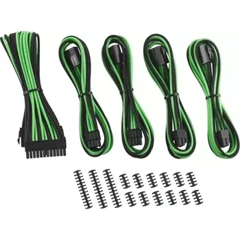 Kabel do PC CableMod Classic ModMesh Kabel Extension Kit 8+8 pin PCIe - černo-zelená (CM-CAB-CKIT-N88KKLG-R)