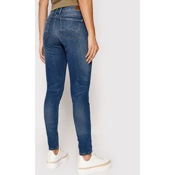 Dámské džíny Pepe Jeans Jeansy Soho PL204174 Modrá Skinny Fit 25_30