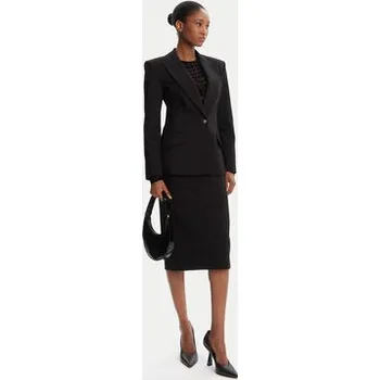 Dámské sako Versace Jeans Couture Sako 79HAQ702 J0092 Černá Slim Fit 40