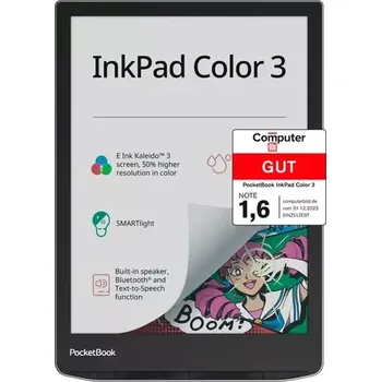 Čtečka elektronické knihy PocketBook InkPad Color 3 modrá (PB743K3-1-WW-B)