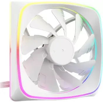 PC ventilátor Sharkoon SHARK Lights RGB PWM bílá (4044951041961)